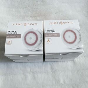 (NEW) CLAIRSONIC Radiance Brush Heads x4